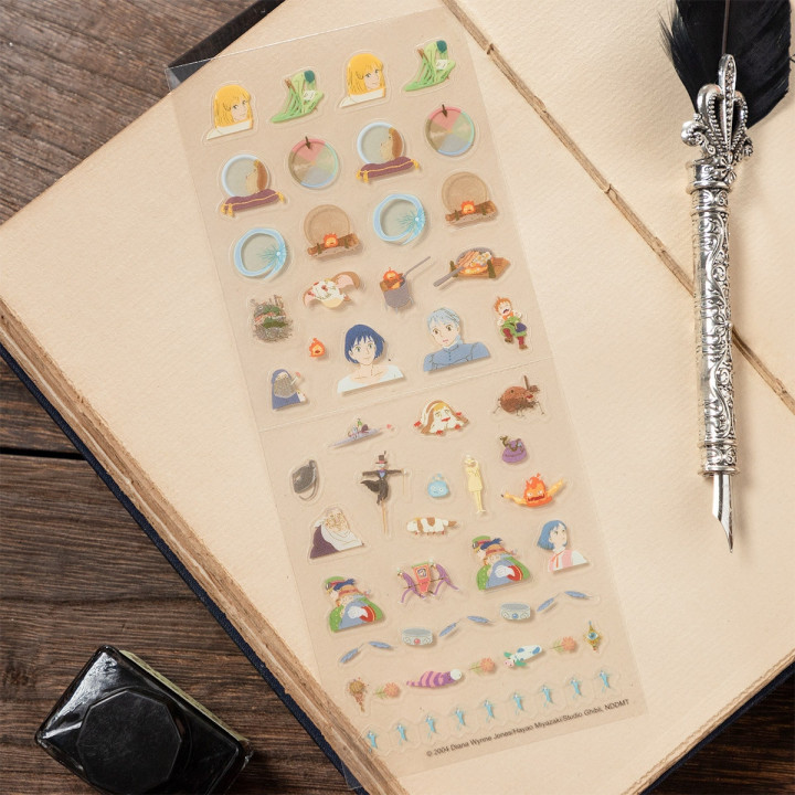 Mini Schedule Stickers - Howl's Moving Castle