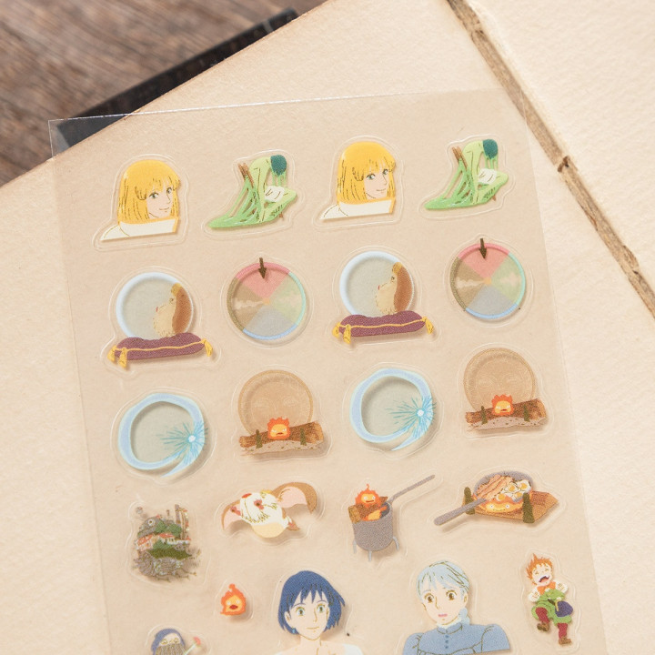 Mini Schedule Stickers - Howl's Moving Castle