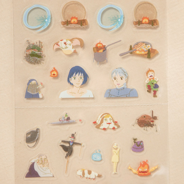 Mini Schedule Stickers - Howl's Moving Castle