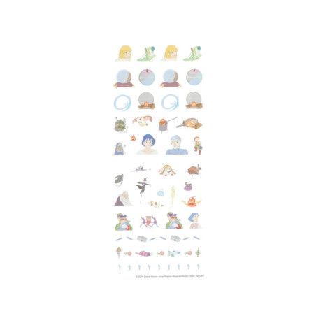 Mini stickers agenda - Le Château ambulant