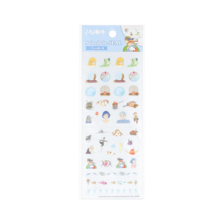 Mini stickers agenda - Le Château ambulant