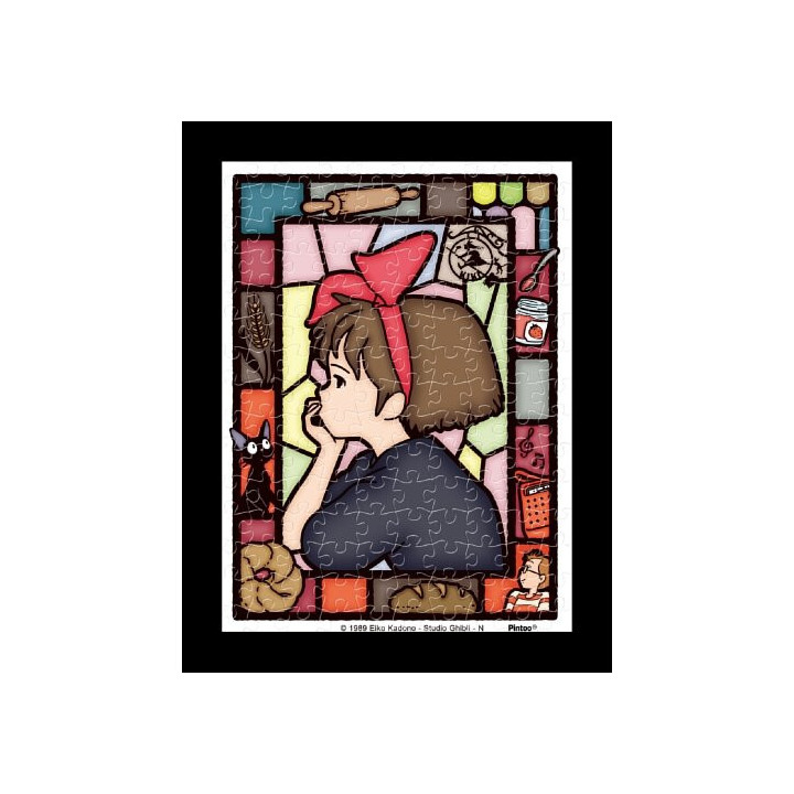 Stained glass Puzzle 150P Kiki - Kiki's Delivery Service