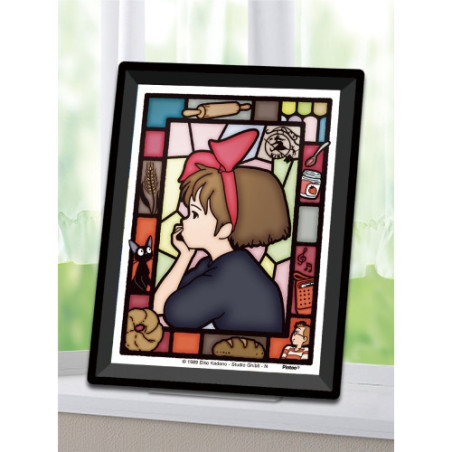 Stained glass Puzzle 150P and easel Kiki - Kiki's Delivery Service