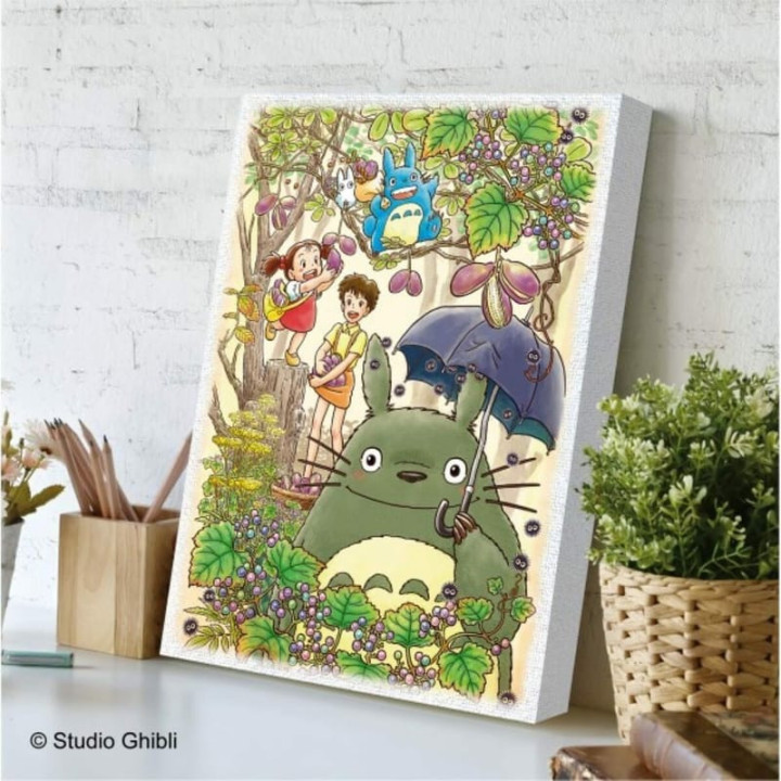 Puzzle tableau 366P La récolte - Mon Voisin Totoro