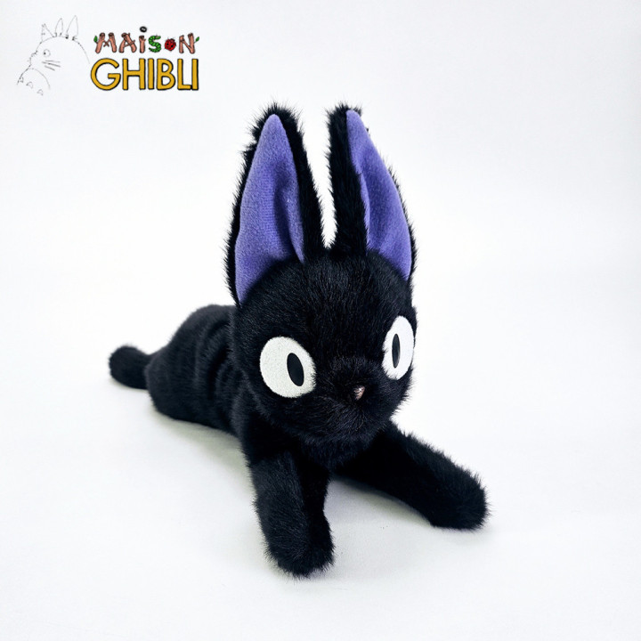 Funwari plush Jiji Laying S - Kiki’s Delivery Service