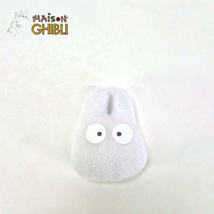 Mini magnet peluche Totoro Blanc - Mon Voisin Totoro