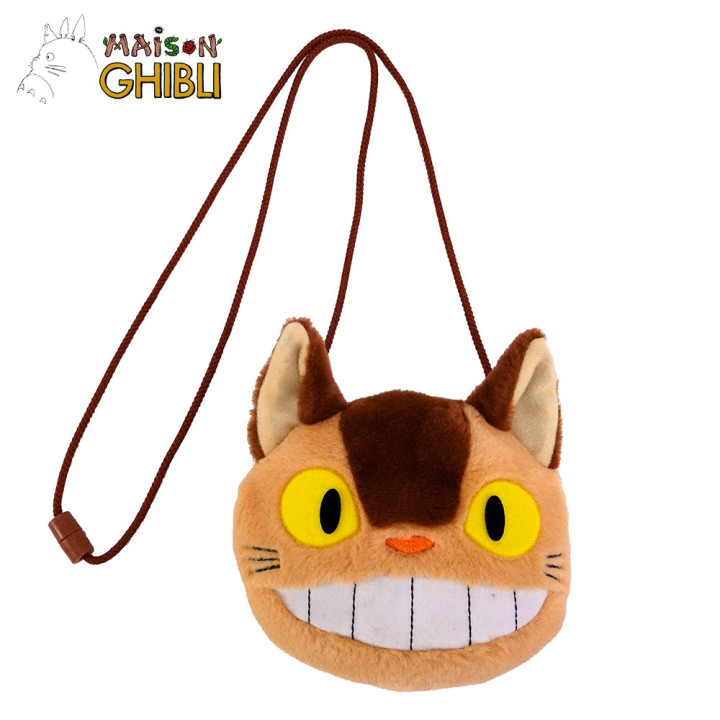 Sacoche peluche à cordon Chatbus - Mon Voisin Totoro