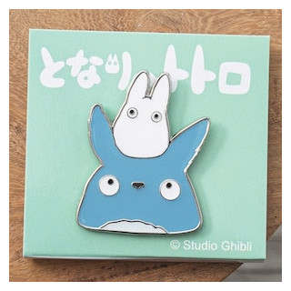 Pins Totoro Bleu et Blanc Gros Plan – Mon Voisin Totoro