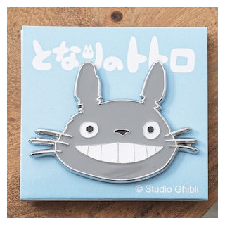 Pins Totoro Gris Gros Plan - Mon Voisin Totoro