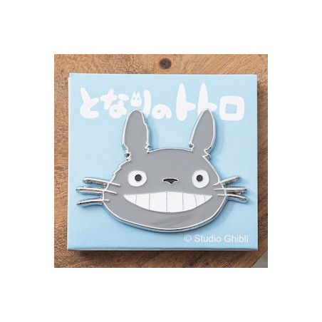 Pins Totoro Gris Gros Plan - Mon Voisin Totoro