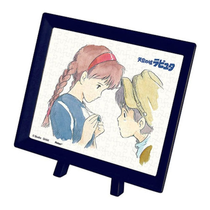 Puzzle 150P & chevalet Sheeta & Pazu - Le Château dans le ciel