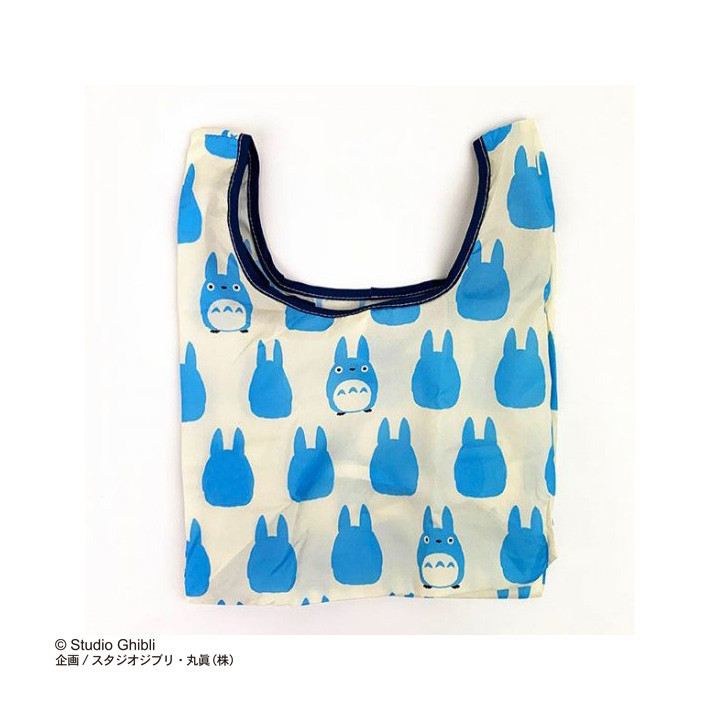 Sac Pliable Silhouette Totoro Bleu 33x20 cm - Mon voisin Totoro