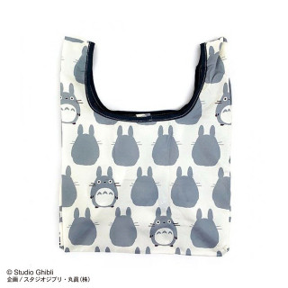 Sac pliable Silhouette Totoro Gris 33x20 cm - Mon voisin Totoro