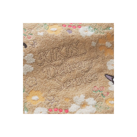 Mini Serviette Fleur Sépia 25x25 cm - Kiki la petite sorcière