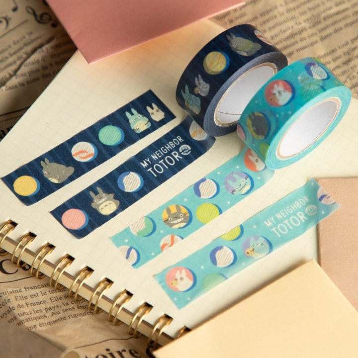 Masking Tape Set Colorful marbles - My Neighbor Totoro