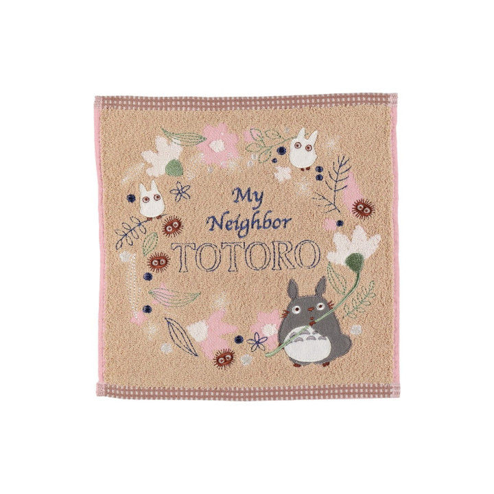Mini Serviette Feuille Antique 25x25 cm - Mon voisin Totoro