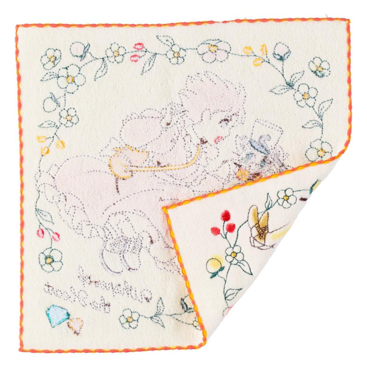 Mini Serviette Shizuku & Baron 25x25 cm - Si tu tends l'oreille