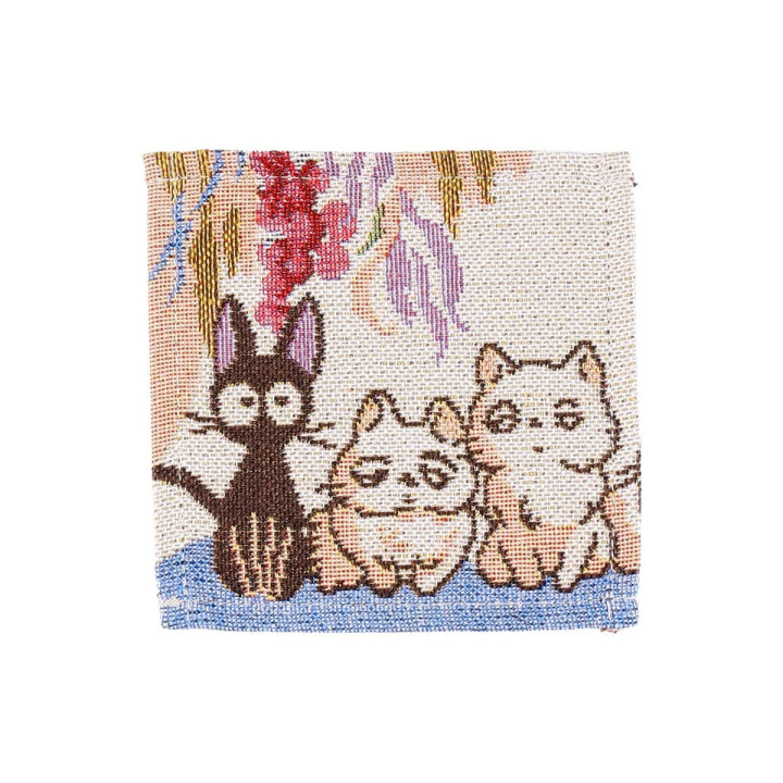 Set de 4 sous-verre brodés - Kiki la petite sorcière