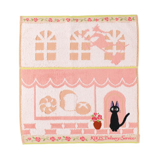 Mini Serviette Jiji Coin de rue 34x36 cm - Kiki la petite sorcière