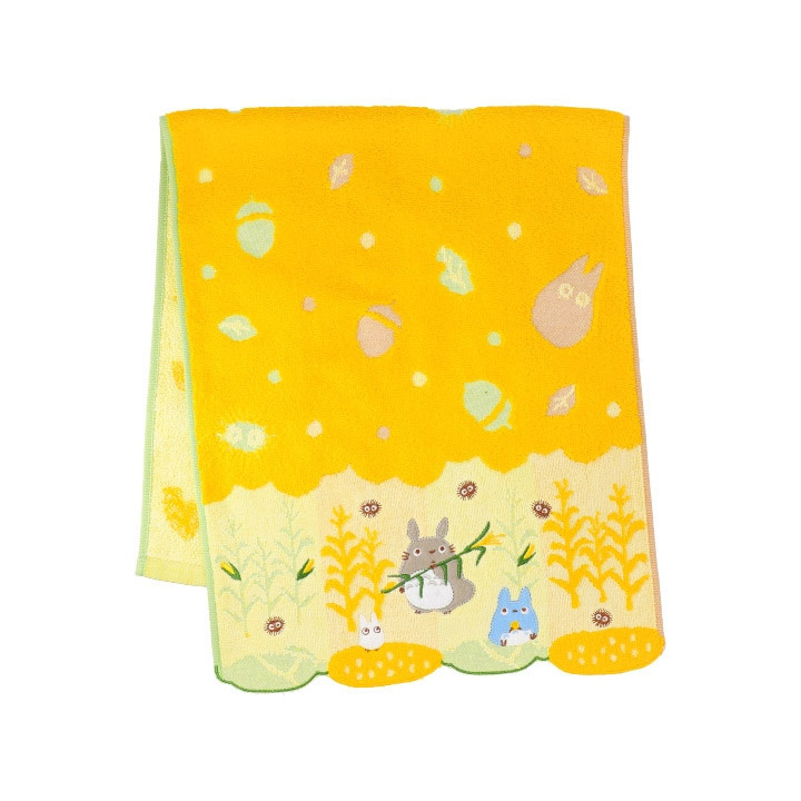 Serviette Maïs et Totoro 34x75 cm - Mon Voisin Totoro