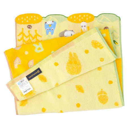 Serviette Maïs et Totoro 34x75 cm - Mon Voisin Totoro