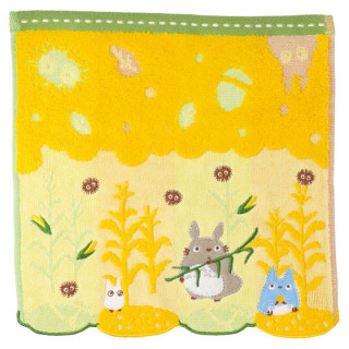 Mini Serviette Maïs et Totoro 25x25 cm - Mon Voisin Totoro