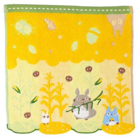 Mini Towel Corn and Totoro 25x25 cm – My Neighbor Totoro