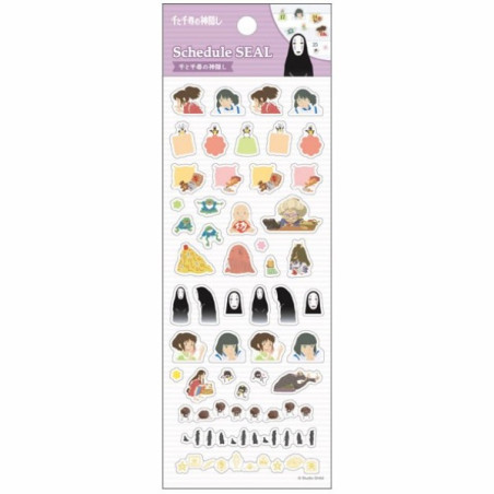 Mini stickers agenda Collection 1 - Le Voyage de Chihiro