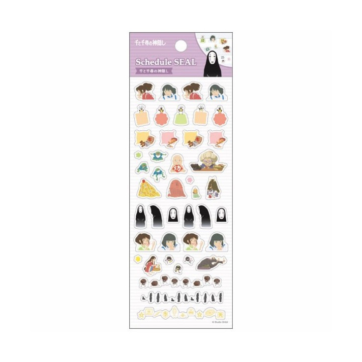 Mini stickers agenda Collection 1 - Le Voyage de Chihiro