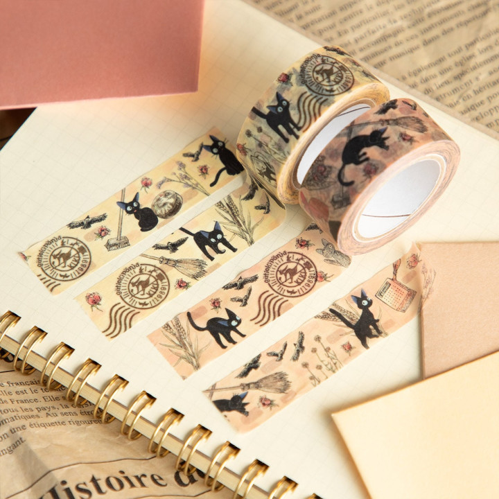 Masking Tape Set Jiji Antique pattern - Kiki's Delivery Service