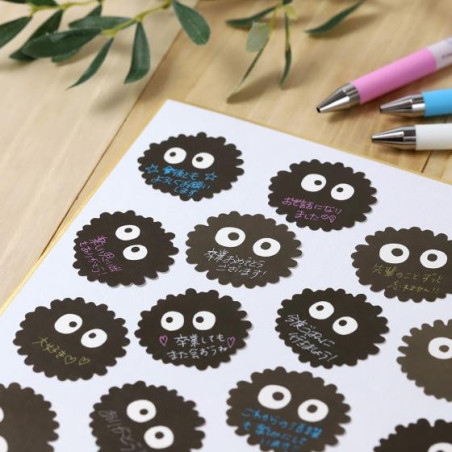 Set de stickers Noiraudes - Mon Voisin Totoro