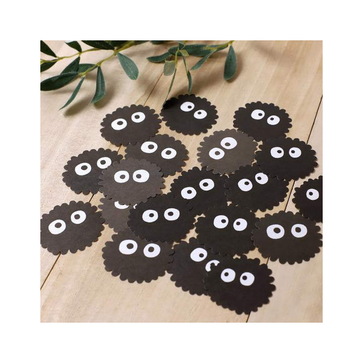 Sticker set Soot Sprites - My Neighbor Totoro