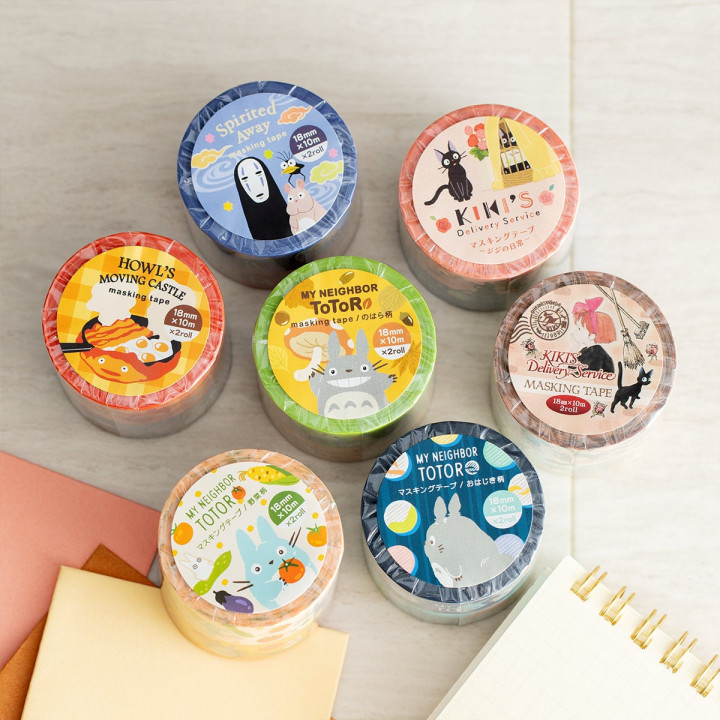 Masking Tape Set Calcifer & Hauru - Howl's Moving Castle