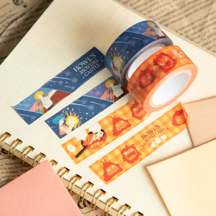 Masking Tape Set Calcifer & Hauru - Howl's Moving Castle