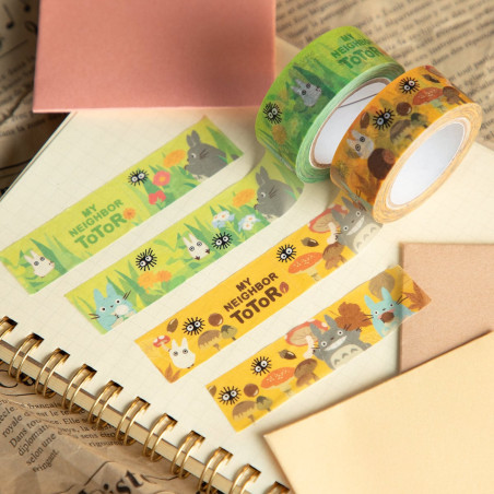 Masking Tape Set Totoro dans les champs - Mon Voisin Totoro