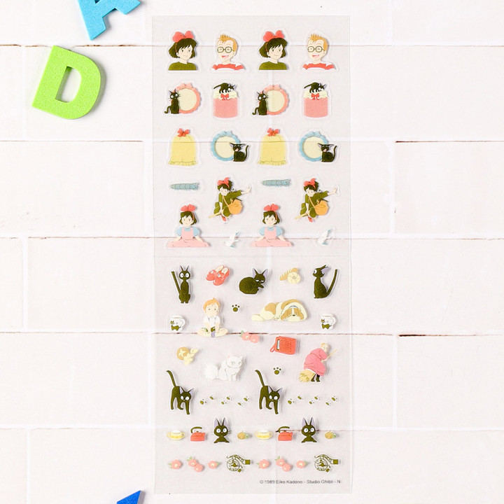 Mini stickers agenda Collection 1 - Kiki la petite sorcière