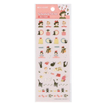 Mini stickers agenda Collection 1 - Kiki la petite sorcière