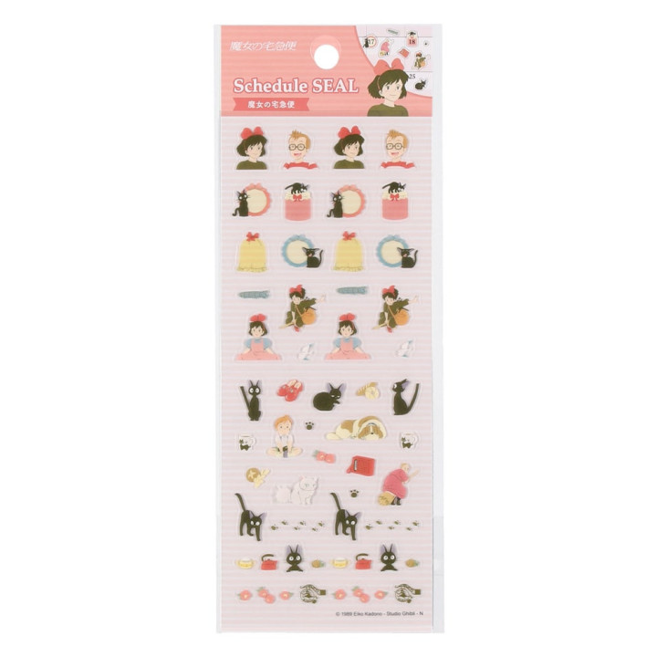 Mini stickers agenda Collection 1 - Kiki la petite sorcière