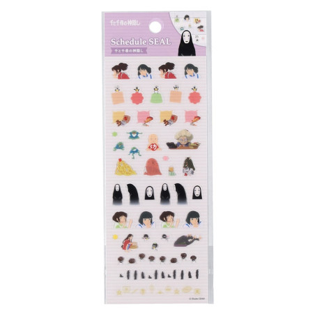 Mini stickers agenda Collection 1 - Le Voyage de Chihiro