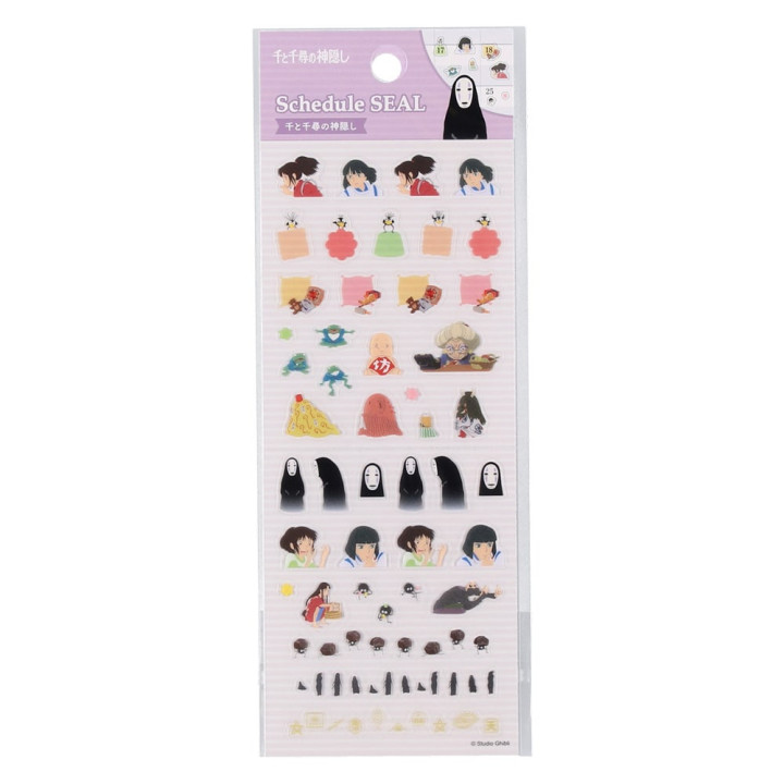 Mini stickers agenda Collection 1 - Le Voyage de Chihiro