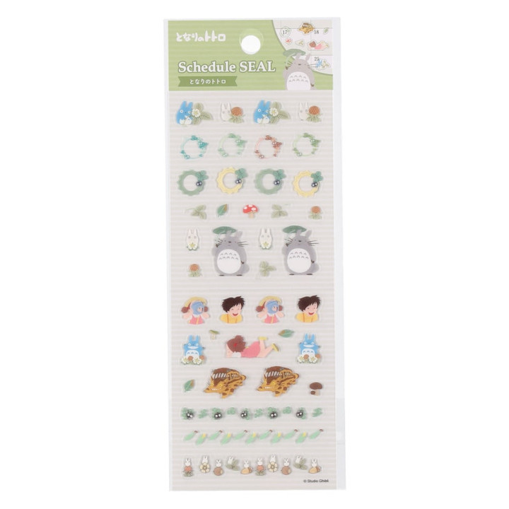 Mini stickers agenda Collection 1 - Mon Voisin Totoro