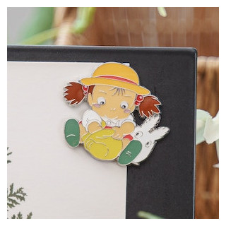 Magnet Mei et Totoro Blanc -  Mon Voisin Totoro