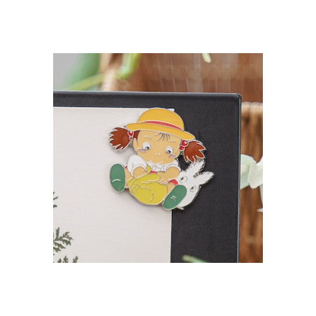 Magnet Mei et Totoro Blanc -  Mon Voisin Totoro