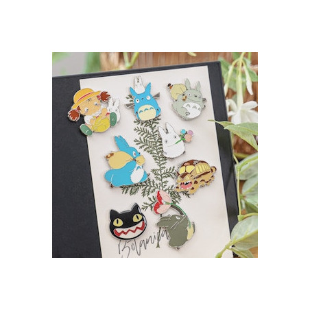 Magnet Mei et Totoro Blanc -  Mon Voisin Totoro