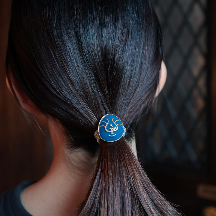 Élastique à Cheveux Cristal Volucite - Le Château dans le ciel