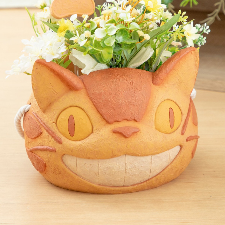 Planter Catbus head - My Neighbor Totoro