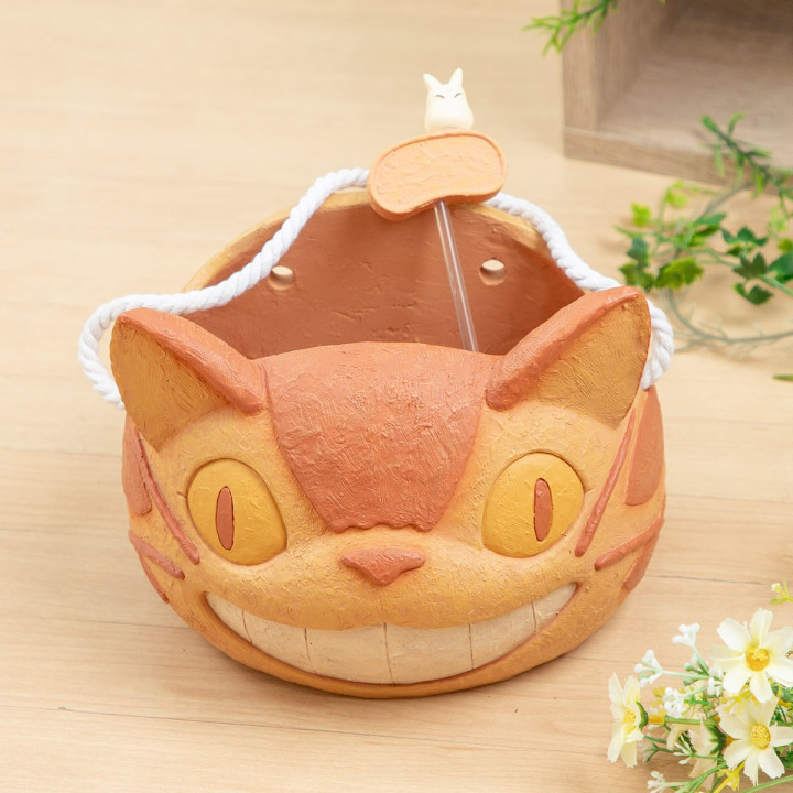 Planter Catbus head - My Neighbor Totoro