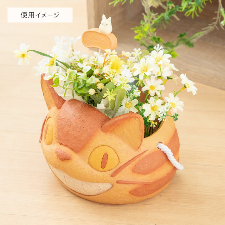 Planter Catbus head - My Neighbor Totoro