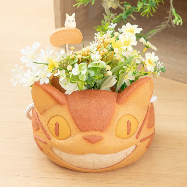 Planter Catbus head - My Neighbor Totoro