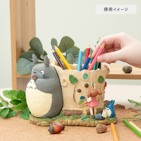 Planter Totoro & Mei have fun - My Neighbor Totoro